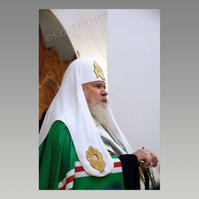 Patriarch Alexy II The event reporting Патриарх Алексий II Фотосъемка официальных мероприятий